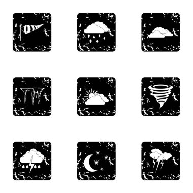 Hava simgeler kümesi, grunge tarzı