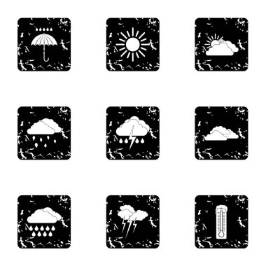 Hava simgeler kümesi, grunge tarzı çeşit