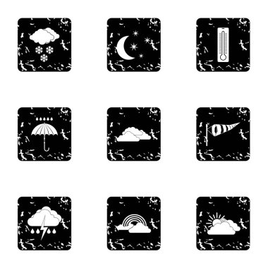 Hava dışında simgeler kümesi, grunge tarzı