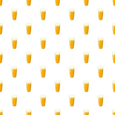 Bardak bira desen, karikatür tarzı