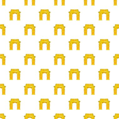 Doğu kemer desen, karikatür tarzı