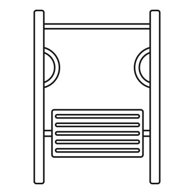 Bahçesi Simülatörü simgesi, anahat stili