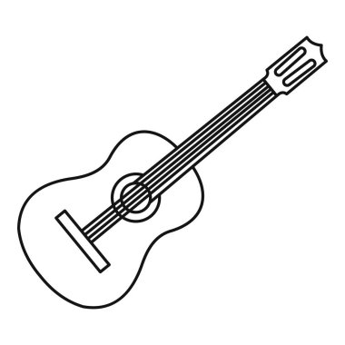 Gitar simgesi, anahat stili