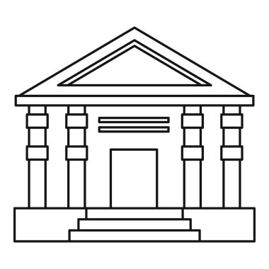 Colonnade simgesi, anahat stili