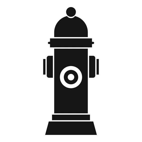 Icono de hidrante, estilo simple — Archivo Imágenes Vectoriales