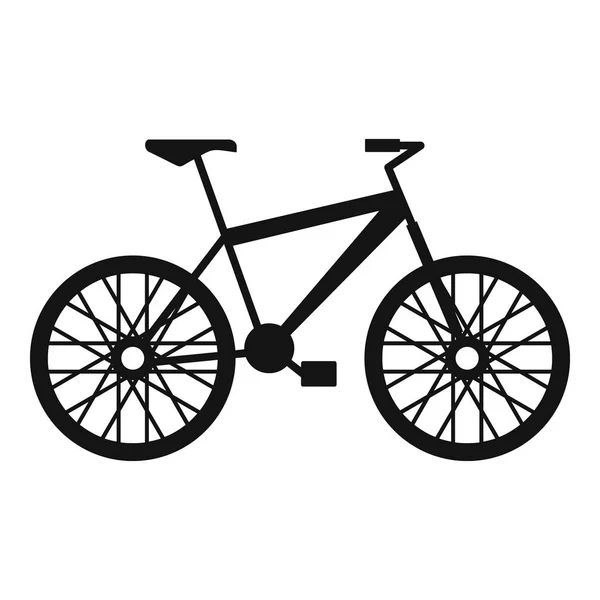 Bisiklet simgesi, basit tarzı — Stok Vektör