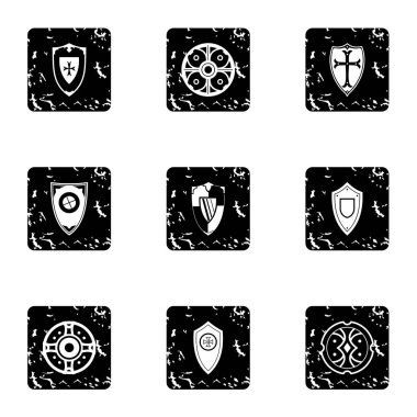 Kalkan simgeler kümesi, grunge tarzı mücadele