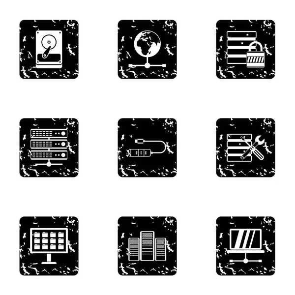 Bilgisayar simgeler kümesi, grunge tarzı