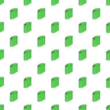 Çöp kutusu ile kapak desen, karikatür tarzı