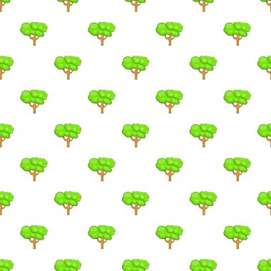 Ağaç desen, karikatür tarzı