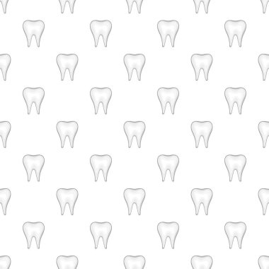 Diş deseni, karikatür tarzı