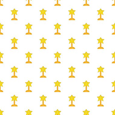 Ödülü yıldız deseni, karikatür tarzı