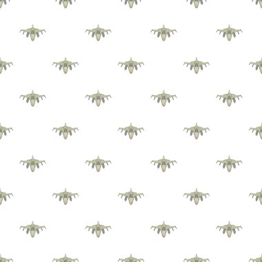 Askeri uçak desen, karikatür tarzı