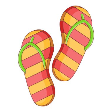 Terlik simgesi, karikatür tarzı