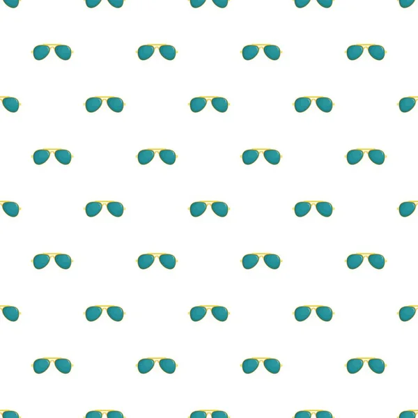 Glasses pattern, cartoon style — Stock Vector