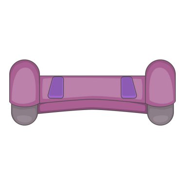 Hoverboard simgesi, karikatür tarzı