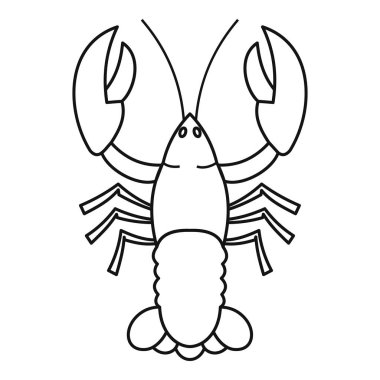 Kerevit simgesi, anahat stili