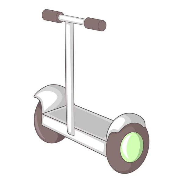 Elektrische Segway-Ikone im Cartoon-Stil — Stockvektor