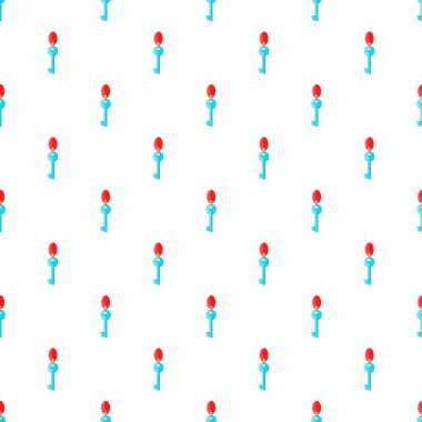 Otel anahtar desen, karikatür tarzı