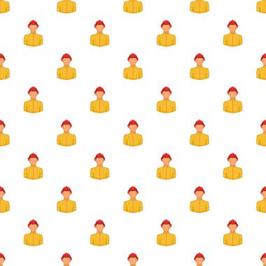 İtfaiyeci desen, karikatür tarzı