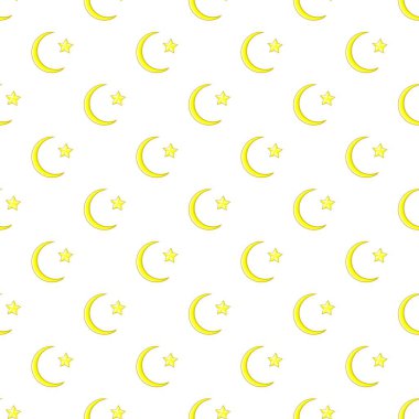 Hilal ve yıldız deseni, karikatür tarzı