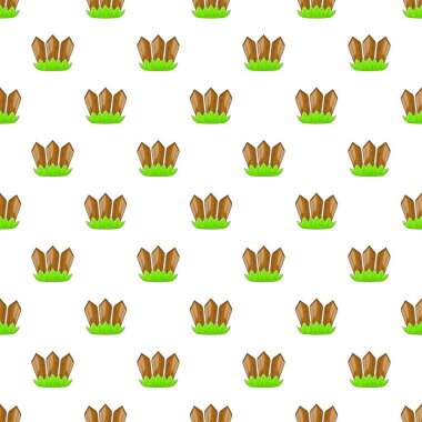 Çit bitki deseni, karikatür tarzı ile