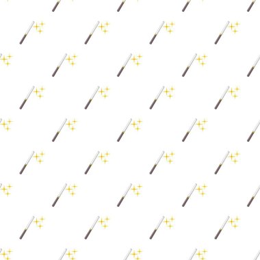 Sihirli değnek desen, karikatür tarzı