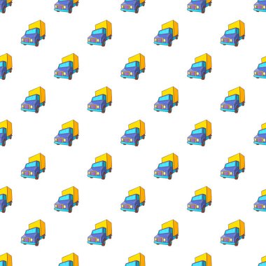 Kamyon desen, karikatür tarzı