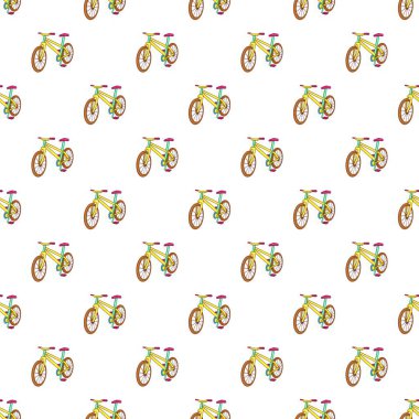 Bisiklet desen, karikatür tarzı
