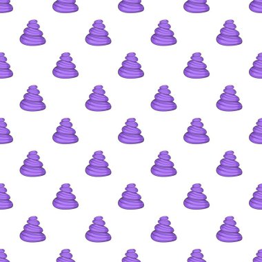 Taşlar için Spa desen, karikatür tarzı