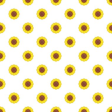 Çiçek deseni, karikatür tarzı