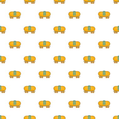 Tren desen, karikatür tarzı tanker treyleri