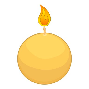 Mum simgesi çizgi film tarzı