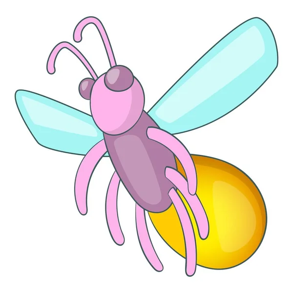 Firefly icon, cartoon style — Stock Vector