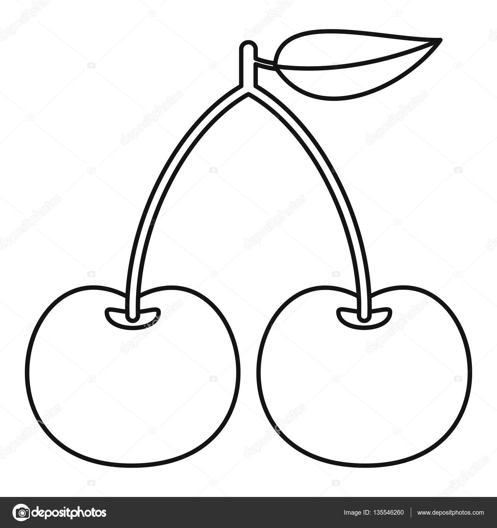 Kirsche Symbol Kirsche Symbol