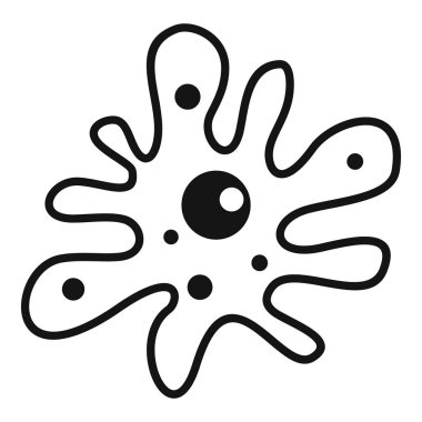 Amip simgesi, basit tarzı