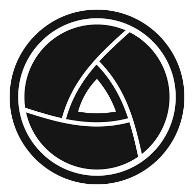 Objektif simgesi, basit tarzı