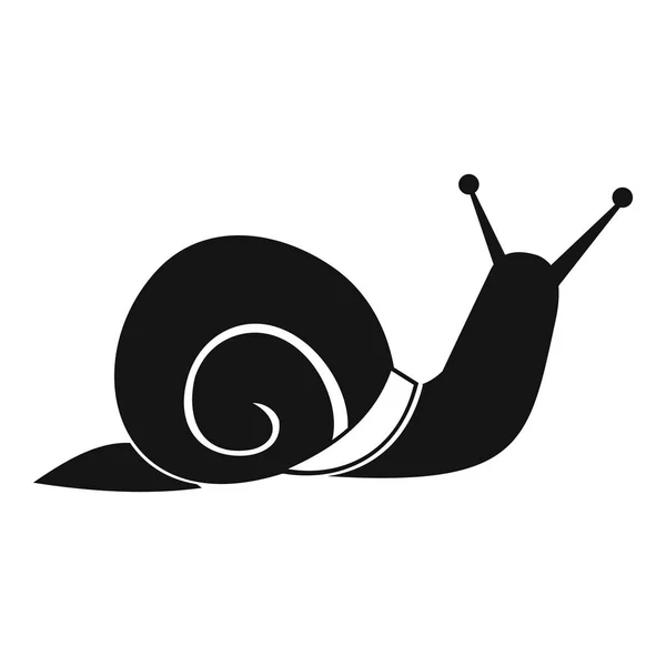 Icono de caracol, estilo simple — Archivo Imágenes Vectoriales