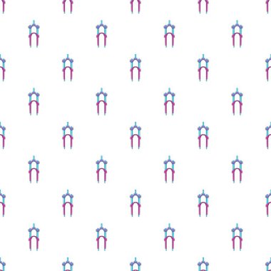 Bisiklet deseni, karikatür tarzı için çatal