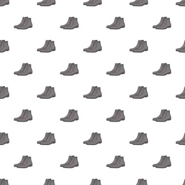 Erkek kış çizme desen, karikatür tarzı