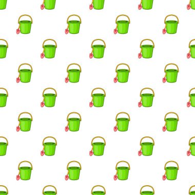 Çocuk kova kürek desenli