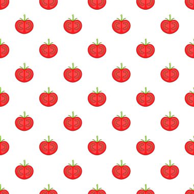 Domates desen, karikatür tarzı