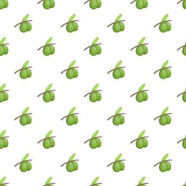 Zeytin dalı desen, karikatür tarzı