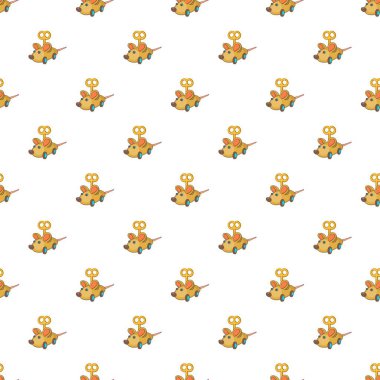 Clockwork fare desen, karikatür tarzı