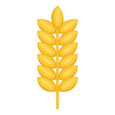 Kulak buğday simgesinin, karikatür tarzı