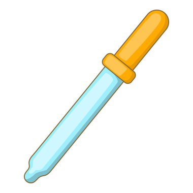 Pipet simgesi, karikatür tarzı