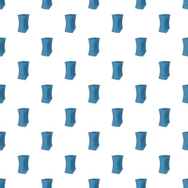 Bilgisayar sistem birimi desen, karikatür tarzı