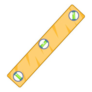 Seviye ölçüm simge, karikatür tarzı