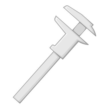 Caliper simgesi, çizgi film biçimi