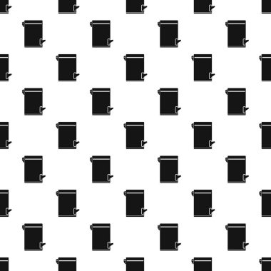 Çöp kutusu devirme kapak desen, basit tarzı ile